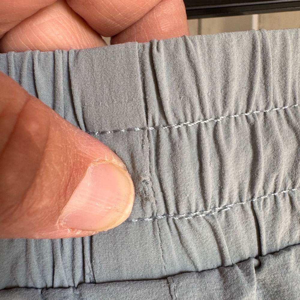 Mono B Slate‎ Gray Drawstring Pants - Picture 4 of 5